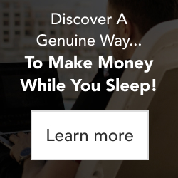 Button to Learn More about how to make money while you sleep